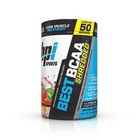 BPI Sports Best BCAA Shredded Powder for Men & Women, Fruit Punch, 50 Servings