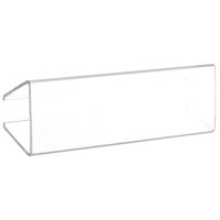 Retail Resource 65722 Clear Wood Shelf Label Holder (Pack of 25)