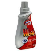 Wisk Multi-Action Low Sudsing Formula High Efficiency 3X Concentrated Laundry Detergent 32 Fl Oz