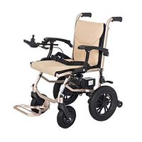 Oceanindw Electric Wheelchair - Portable Foldable Aluminum Alloy Frame with Powerful Dual Motor Drive and 24V 5.2AH Lithium battery2, 20km Long Distance