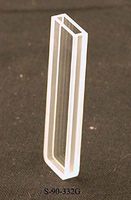 UNICO S-90-332G Spectrophotometer Cuvette, 2 mm Path Length, 335 to 2500 Nm Wavelength Range, 45 mm Height, 0.70 Ml Capacity, Glass, Rectangular Shape