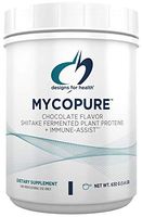 Designs for Health MycoPure Chocolate Mushroom Protein, Keto + Vegan (1.4lb / 15 Servings)