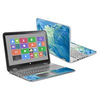 MightySkins Skin Compatible with HP Envy x360 15.6" - Visionary | Protective, Durable, and Unique Vinyl Decal wrap Cover | Easy to Apply, Remove, and Change Styles | Made in The USA