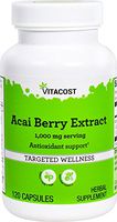 Vitacost Acai Berry Extract - 1000 mg per Serving- 120 Capsules