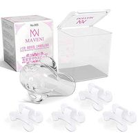 The Original Set of Tongue Sleeve and 4 Nose Vents to Ease Breathing and Snoring - Designed by Maveni (1+4)