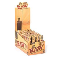 RAW Pre-Rolled King Size 1 X 3 Cones - 32 Packs(Complete Box of 96 Cones) by Trendz