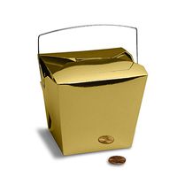 Paper Mart Metallic Chinese Take Out Boxes