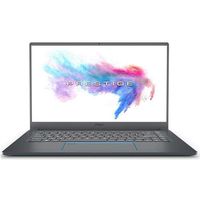 MSI PS63 Modern-085 15.6" Ultra Portable Creative Laptop NVIDIA GTX 1050 4G Max-Q, Intel Core i7-8565U, 16GB, 512GB NVMe SSD, White Backlit KB, Win 10 Pro, Ash Grey w/ Blue Diamond Cut