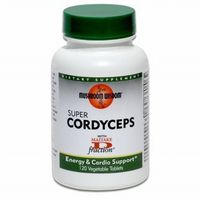 Super Cordyceps Mushroom Extract - 120 VegTabs by Mushroom Wisdom, Inc.