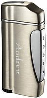 Personalized Visol Nolet Satin Titan Torch Flame Lighter - Free Engraving (Text)