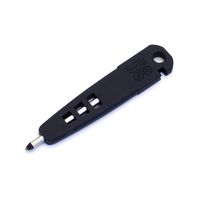 Keyport Mini-Pen (Black Ink) Specifically Designed for Key Organizers and Key Holders - Uses Replaceable Cross Matrix Refills (Black, Blue, Red)