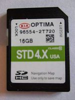 2T720 2014 2015 2016 KIA OPTIMA Navigation MAP Sd Card ,GPS UPDATE , U.S.A OEM PART # 96554-2T720 16GB 4.X USA OEM PART