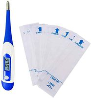 PSSS 200 Pack Digital Thermometer Covers, Disposable Thermometers Probe Cover Sleeves Protector for Oral Armpit Rectal Thermometers
