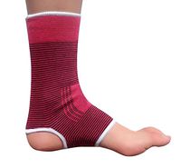 PANDA SUPERSTORE 1 Pair Warm Ankle Support Men Women Foot Support Free Size RED