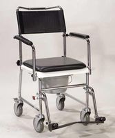 Wheelchair - Transport With Comm Open Drop-Arm KnockDown