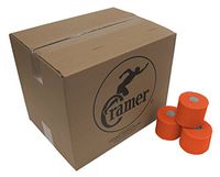 Cramer Tape Underwrap, Bulk Case of 48 Rolls of PreWrap for Athletic Taping, Hair Tie, Headband, Patellar Support, Pre-Wrap Athletic Tape Supplies, 2.75" X 30 Yard Rolls of Pre Wrap, Orange