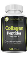 Hydrolyzed Collagen Capsules -Multi Collagen Peptides Pills- Anti-Aging Formula - Skin and Hair Rejuvenation Pills – Healthy Joint Support - Collagen Pills for Women and Men- 120 Capsules by Neonutrix