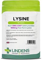 Lysine 1000 mg one-a-Day 50 Tablets (L-Lysine)