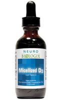 Vitamin D3 Drops (Micellized) - 1 oz - 1,200 IU's Per Drop
