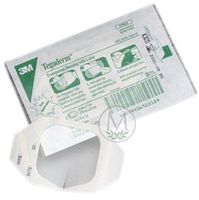 3M Tegaderm Frame Style Transparent Film Dressing 4" x4¾", Box/50