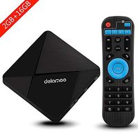 Android TV Box, Dolamee D5 Android 7.1 TV Box Amlogic S905 Quad-core 64 Bits Processor 2GB RAM 16GB ROM Smart Media Player with 3D 4K Wifi Built-in Bluetooth4.0