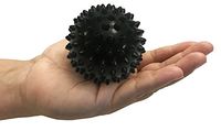 Massage Ball, Spiky - Best Stimulating Foot Massage for Plantar Fasciitis, Arch Pain, Flat Feet & Heel Pain, Great Leg Massager, Physical Therapy, Yoga, Reflexology, Acupressure & Therapy Ball -1 Ball