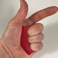 TMT - Thoracic Manipulation Tool, Anterior Adjustments, Spinal Manipulation Thoracic Spine, Scoliosis (Red)