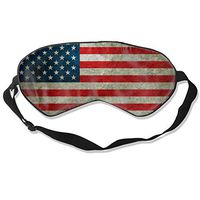USA Flag Sleeping Eye Mask Blindfold Relax Sleep Travel Light Blocking Eye