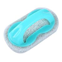 HENGSONG Bathroom Floor Wall Tile Cleaning Brush Sponge Bottom Kitchen Cleaning Brush,Color 2