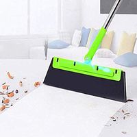 UpBeauty Telescopic Magic Dust-Free Sweeping Brush Broom Non-stick Hair Wiper Blade Broom Multi-Function Scraper Glass Shower Replaceable Blade Scraper Wiper