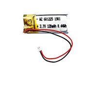 Factory Direct 601225-120mah Bluetooth Headphone Reading Pen 3.7V Rechargeable Polymer Lithium Battery