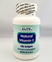 ELITE Natural Vitamin E, 100 Softgels