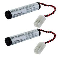 2X PLC Lithium 3V Backup Batteries Replaces for 1C600KD5100, 259A9195-P1, 259A9534-P1, 740A0001, IC600KD5100 Series, K22 740A0001, L01C25132, COMP-105, COMP-295, 15C6514, Allen Bradley 1763-BA