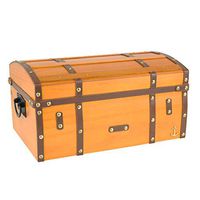 Humidor Supreme Gold Rush Cigar Humidor, Spanish Cedar Tray and Dividers, Glass Hygrometer with Brass Frame, Holds Up to 200 Cigars, Exterior 16" x 11" x 8"