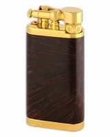 Old Boy Pipe and Cigar Lighter in an Attractive Gift Box Warranty Gold Chestnut Smooth Briar