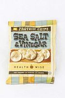 Healthwise Sea Salt and Vinegar Chips 10 Grams of Protein 7 Bag Pack