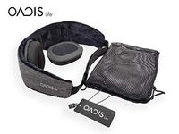 Oacis Life Eye Mask for Sleeping Breathable Memory Foam - [New 2019] 3D Contoured Cup Sleeping Mask and Blindfold for Men and Women, Soft and Comfortable, Light Blocking, with Travel Pouch