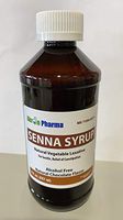 Akron Senna Laxative Syrup 8 oz. 8.8 mg (Natural Chocolate Flavor)