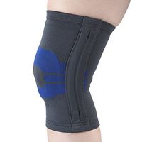 OTC Knee Brace, Compression Recovery, Gel Insert, Flexible Side Stays, Large