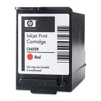 HP Red Reduced Height Original Ink Cartridge (C6602R)