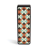 Marijuana Trinity Case | Black Deco Orange | Tobacco, Herb, Pre-Roll, Pill Carry Case