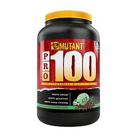 Mutant Pro a 100% Whey Protein Shake with No Hidden Ingredients, Comes in Delicious Gourmet Flavors, 2 lb - Mint Chocolate Chip Ice Cream