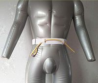 Catheter Fixation Device Abdominal Dialysis Belt - Patient Drainage Tube Protection Belt - G-Tube Holder with Invisible Belt,White