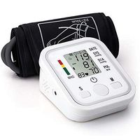 Blood Pressure Machine,Upper Arm Blood Pressure Monitor igital Automatic Measure Blood Pressure and Heart Rate Pulse for Home Use SED by Professionals and Home Users 2 Users Mode