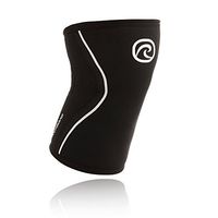 Rehband Rx Knee Support 5mm - XX-Large - Black - Expand Your Movement + Cross Training Potential - Knee Sleeve Fitness - Feel Stronger + More Secure - Relieve Strain - 1 Sleeve