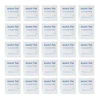 Beaupretty 700pcs Cleaning Prep Pads Disposable Individually Wrapped Cleansing Wipes for Mobile Phone Skin Nail Art Jewelry Care