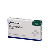 Pac-Kit 19-002 Sting Relief Wipes (Box of 10)