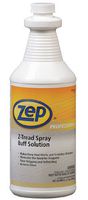 Zep Professional R04201 Z-Tread Spray Buff Solution, Mild Fragrance, Translucent/Milky-White (Case of 12 Quarts)