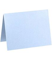 A7 Folded Card (5 1/8 x 7) - Baby Blue (250 Qty.)