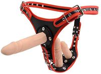 8.26 Inch D'i-dlo Women Underwear Perfect Size Lifelike Texture Strapon Harness Strap Ons Super Portable Wearable Belt Pants Strapless Panties Massage Toys